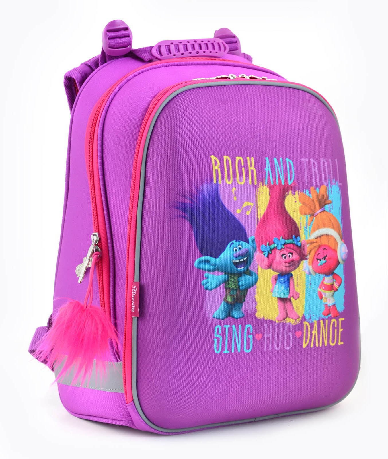 Frame backpack "1B" /554369/ H-12 Trolls, 38*29*15 (1/6)