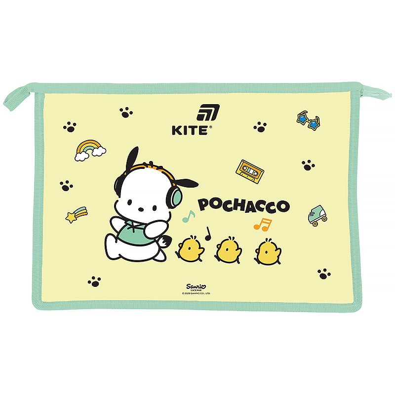 Папка на блискавці А4+ "Kite" /PC26-428/ Pochacco (1/12)