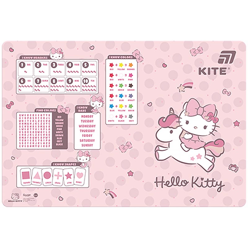 Підкладка настільна "Kite" /HK26-207/ 42,5x29см, Hello Kitty (1/10)