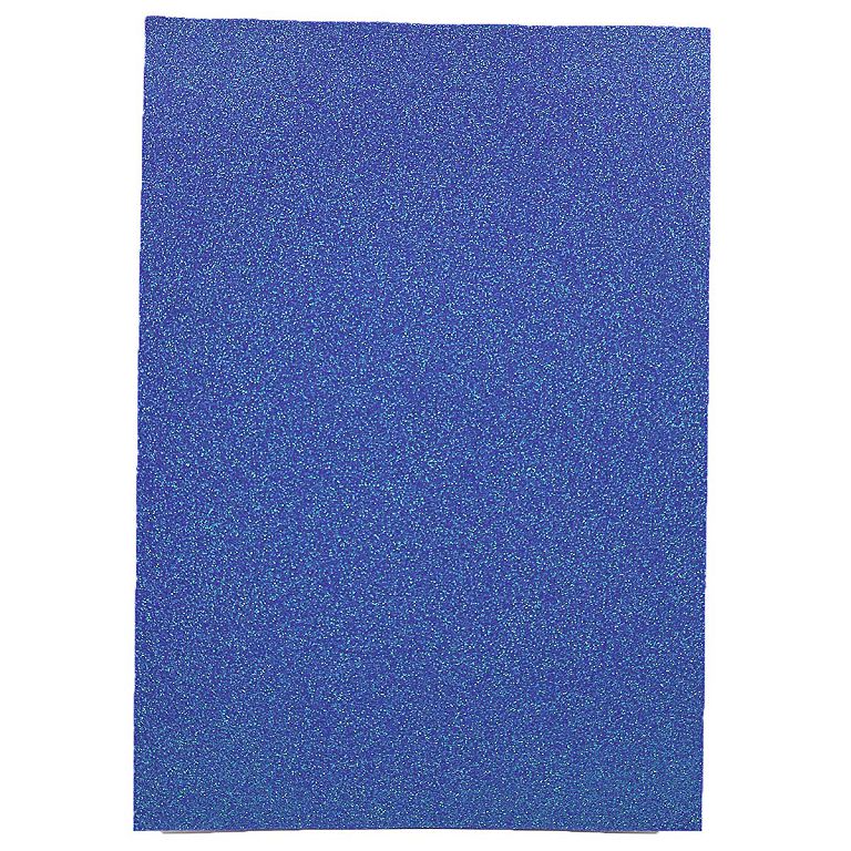Флексика(фоаміран) "JO" /17IKA4-7129/ EVA 1,7mm A4 IRIDESCENT з клеєм "Темно-фіолетовий" 10шт/уп (1/96)