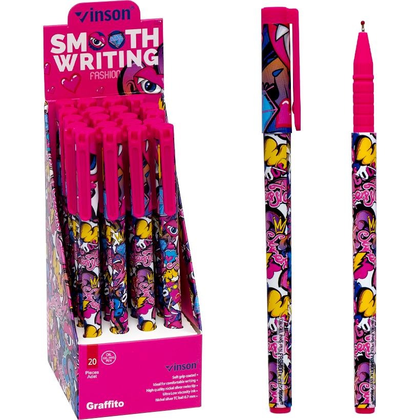 Oil pen "Vinson" /A157/ "Graffito" blue (20)