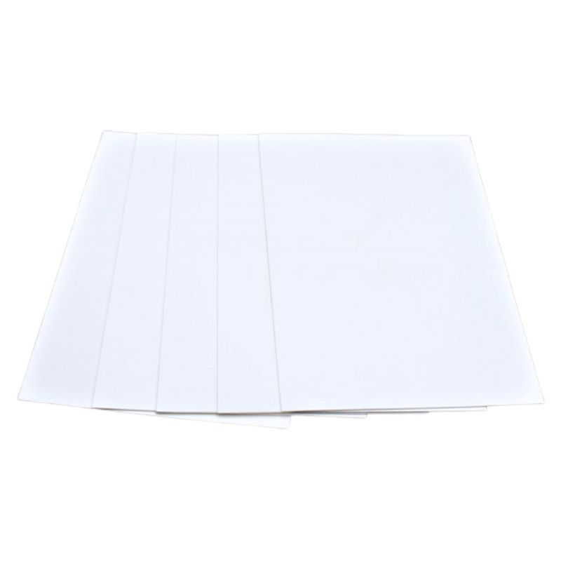 Flexica (foamiran) "Art studio of Happines" /EVA-030/ 2.00 mm white (5 sheets in a pack) (1/200)