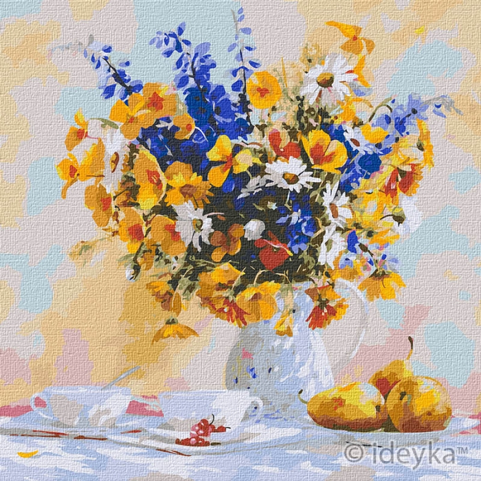 Picture by number "Ideyka" /KHO3134/ "July" 50*50 cm
