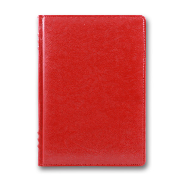 Diary 3B-703 n/date "Sarif" red Franz. Perepark. 176 sheets. == cream. paper 142x203 (1/10)