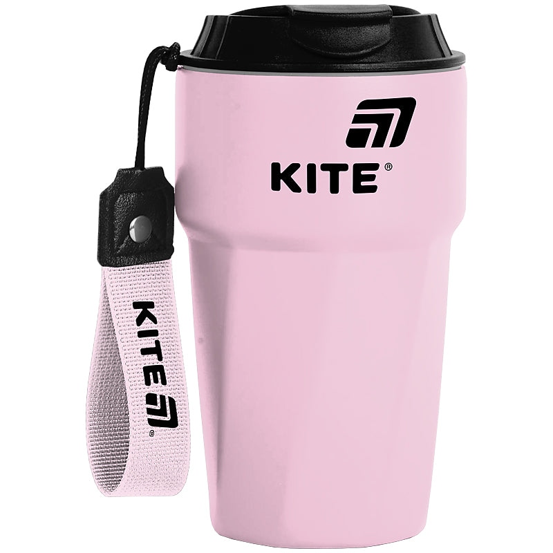 Thermal mug "Kite" /K26-1220-1/ 450 ml, pink (1/24)