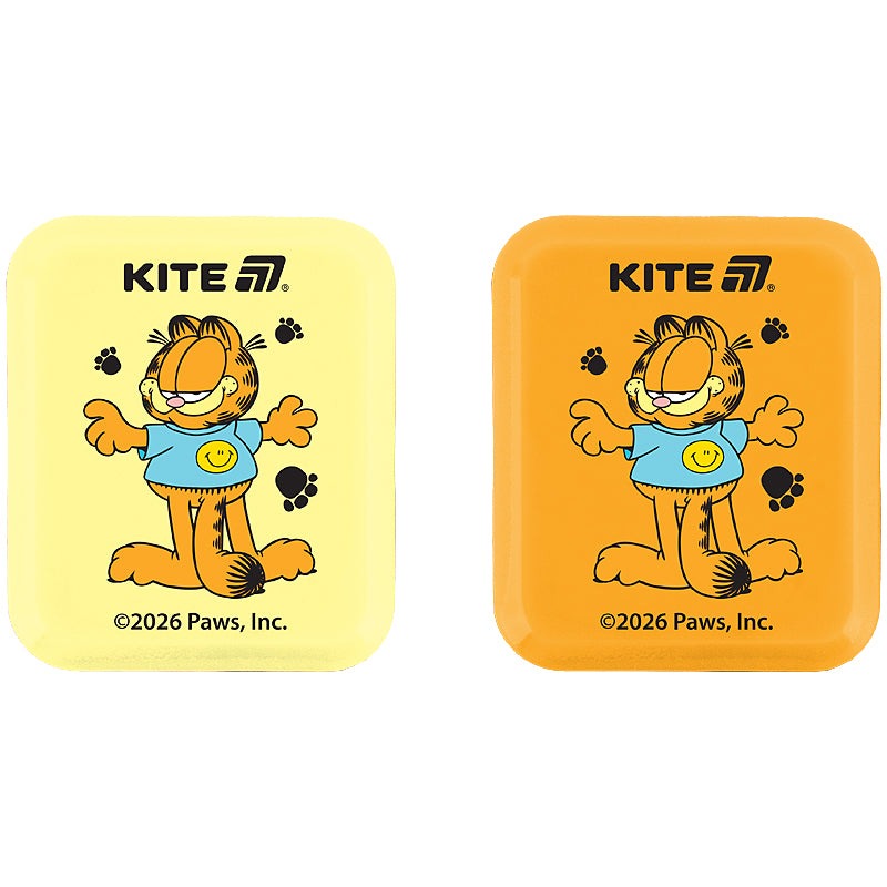 Точилка "Kite" /GF26-116/ прямокутна, з контейнером Garfield Retro/Classic (24/1440)
