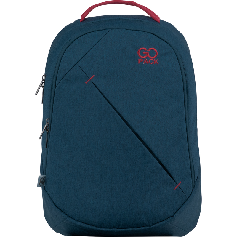 Backpack "GoPack" /GO22-177M-2/ Education Teens 177-2 blue (61623) (1/10)