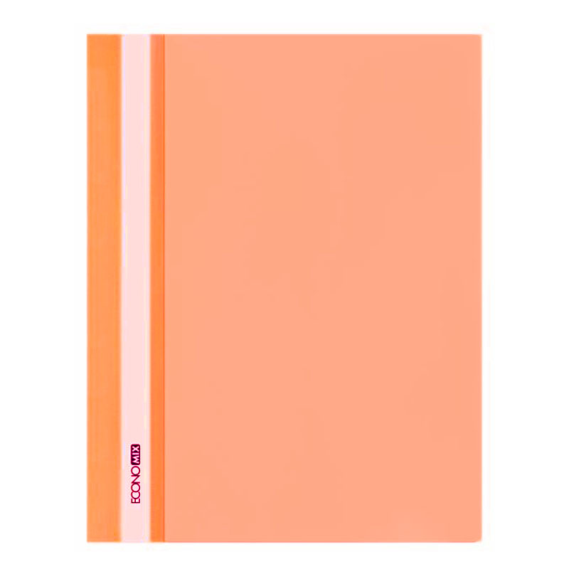 Speed ​​stapler pl. B/PERF. "Economix" gloss /E31511-06/ A4 orange, 120/160 μm (10)