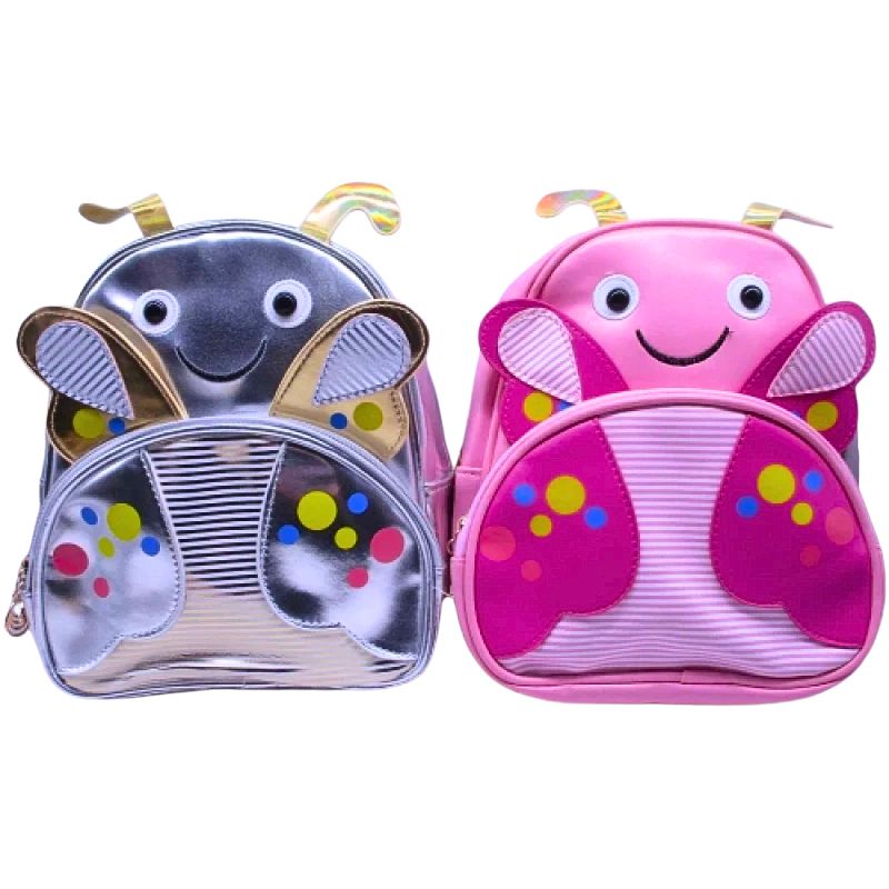 Children's backpack /091-2/ leather/leatherette "Blissful Bee" 18*16*8cm mix (1/5/60)