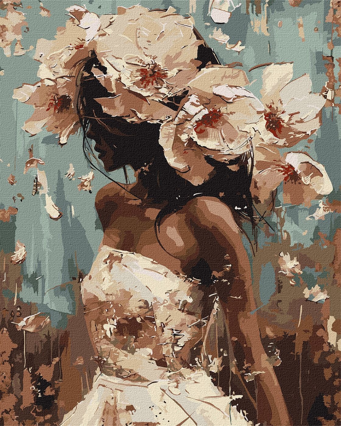 Painting by numbers "Ideyka" /KHO8437/ "Flowering" 40*50cm