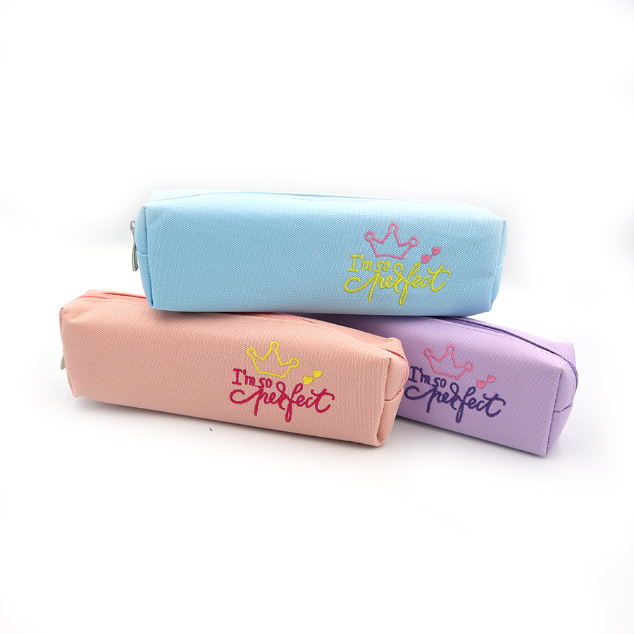 Pencil case "JO" /P0048/ "Im so perfect" 19.5*4.5*4cm, OPP
