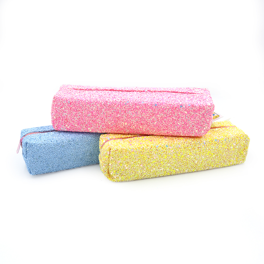 Pencil case "JO" /P0163/ "Sparkles" 20*5*5 cm