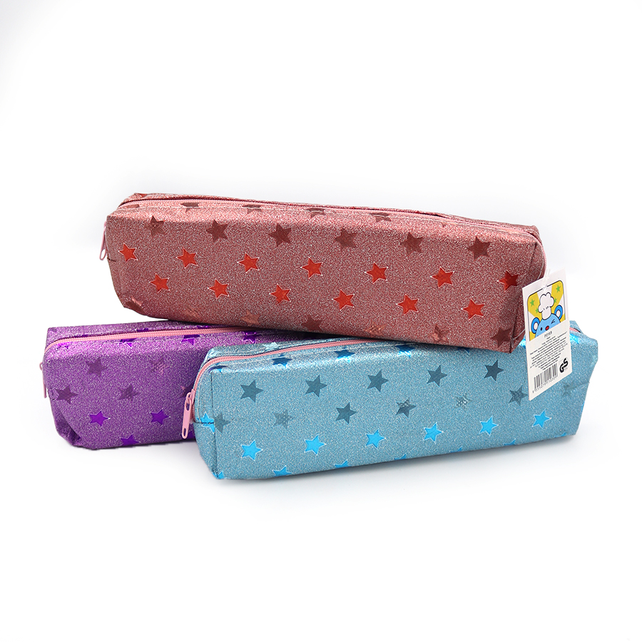 Pencil case "JO" /P0169/ "Stars" 20*3*6cm