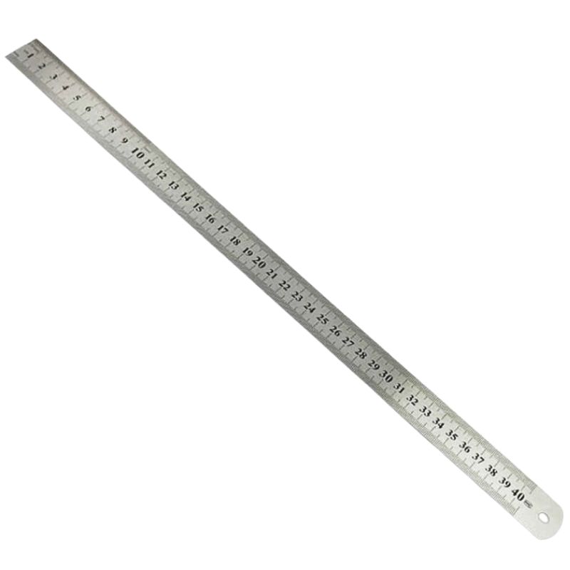 Ruler 40 cm metal "JO" /1018-40/ 0.3S (1/12/300)