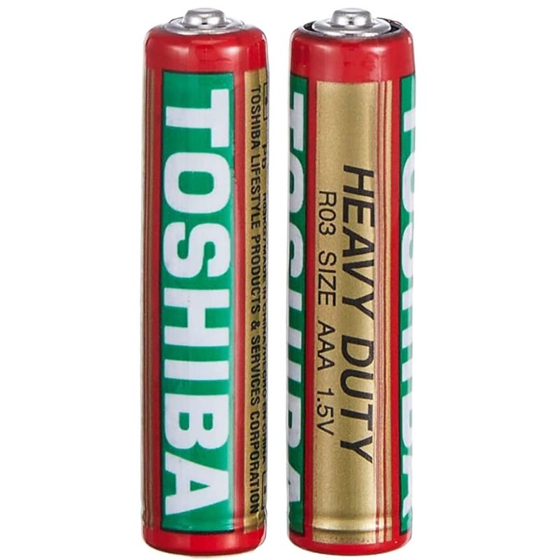 Battery "TOSHIBA" /R03/2shink/516/444 Heavy Duti (EL) salt, 1.5V, little finger (2/40/200)