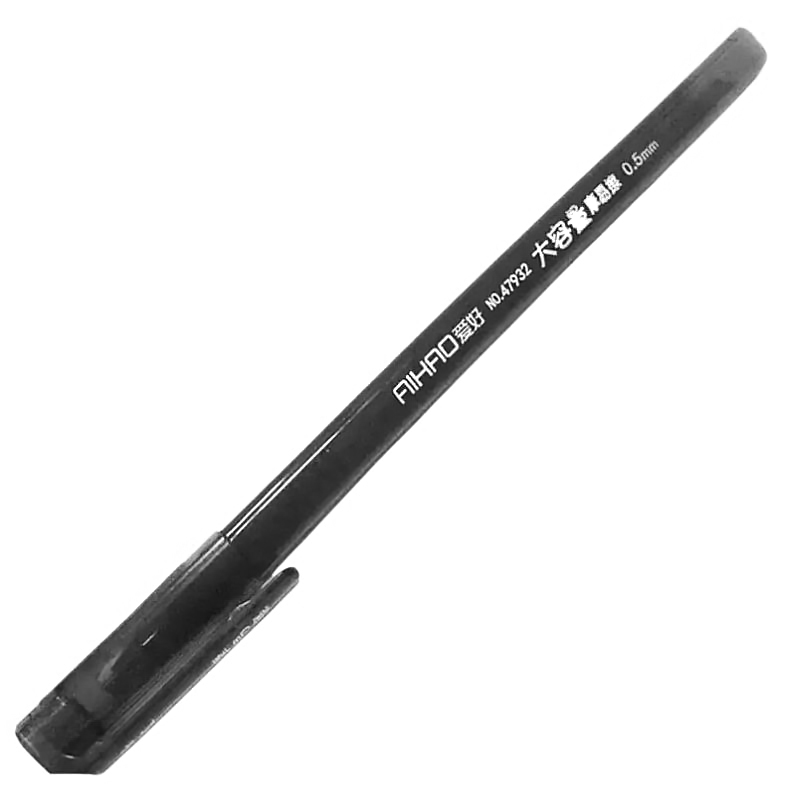 "Write-erase" pen /AH47932/ 0.5mm, black (12/144/1728)