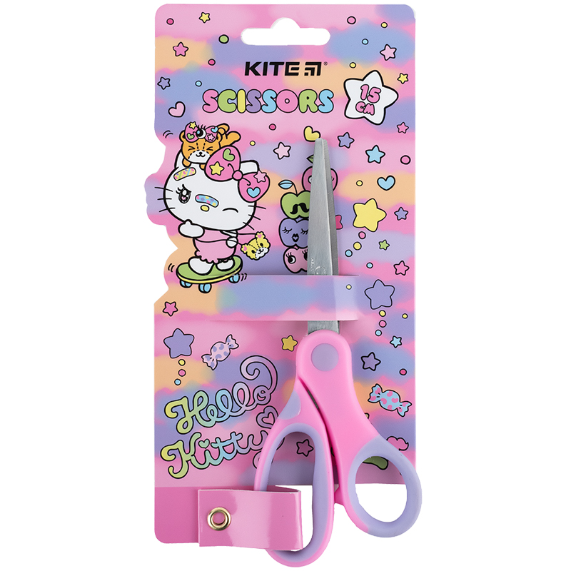 Children's scissors "Kite" /HK24-126/ 15cm "Hello Kitty" (1/12/240)