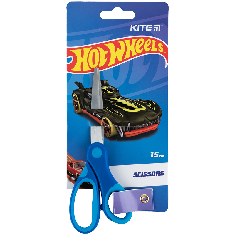 Children's scissors "Kite" /HW24-126/ 15cm "Hot Wheels" (1/12/240)