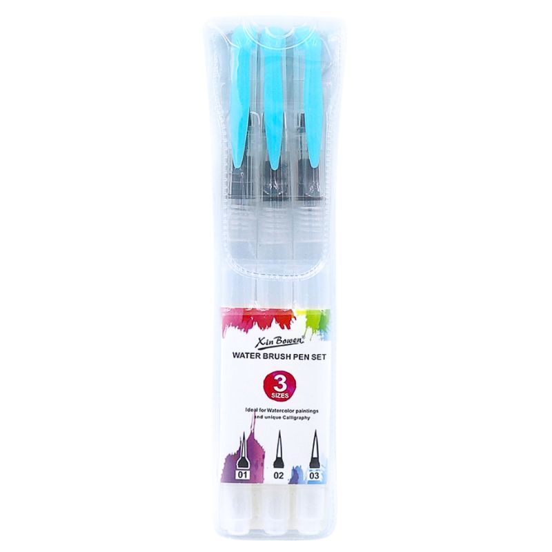Set of brushes "JO" /DSCN0352/ 3 pcs. with tank S/M/L (1/24/432)