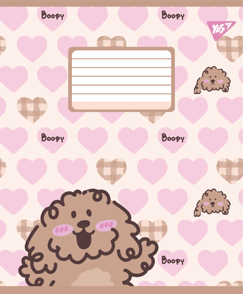 Зошит уч. "YES" 18арк.== /767809/ "Hello Puppy" (25/400)