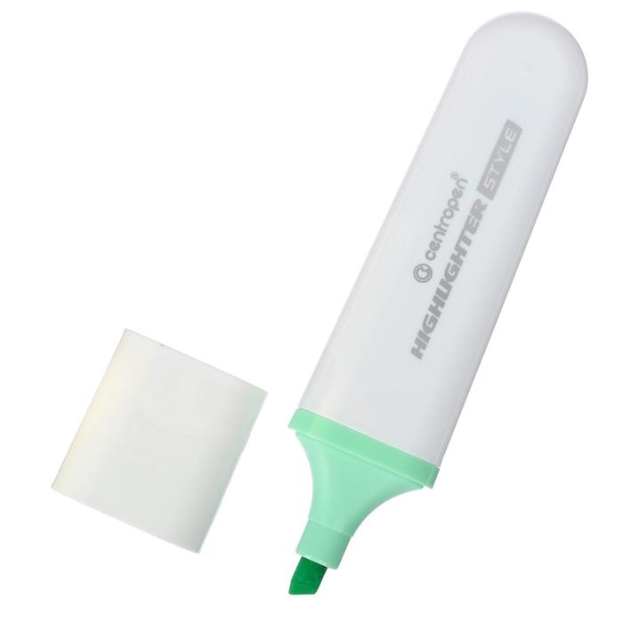 Text marker "Centropen" /6252/60/ "Highlighter Style", 1-4.6 mm, pastel green (10)