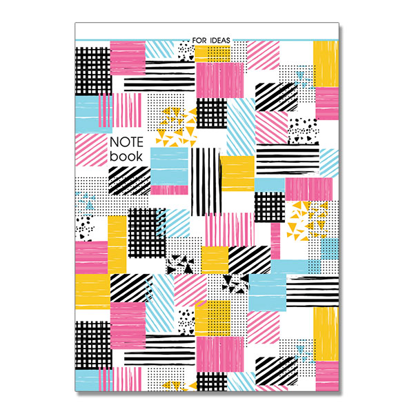 Notebook "Gold Brisk" A5/48 sheets # /TV-77/ SKOBA, No. 3617 "Graphic art" (15/180)