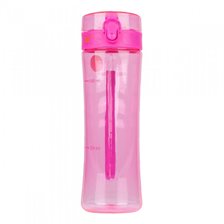 Water bottle "YES" /707620/ 680ml, pink (1/60)