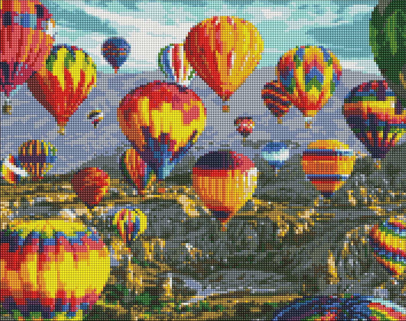 Алмазна мозаїка "Ідейка" /AMO7121/ "Політ мрій" 40*50см