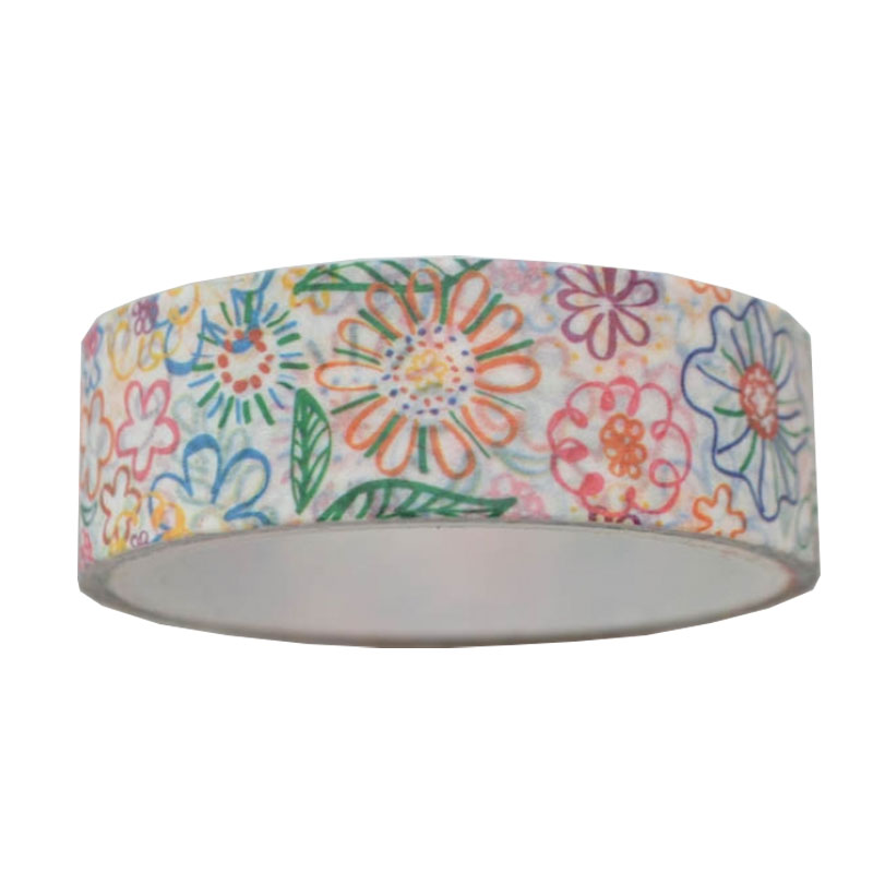 Decorative tape "SANTI" /740584/ paper "Children's fantasies" 1.5cm*5m (1/50)