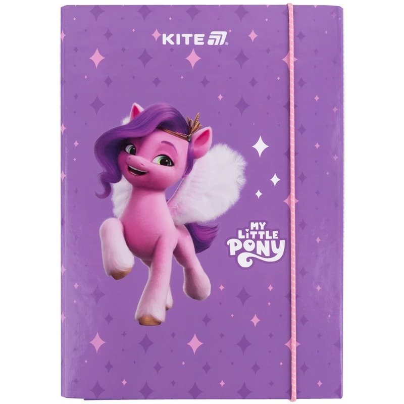 Folder for notebooks "Kite" /LP25-210/ B5 on elastic cardboard, My Little Pony movie (1/10)