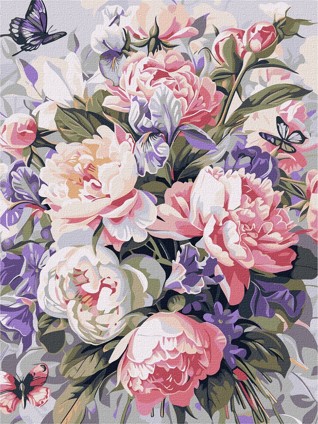 Painting by numbers "Ideyka" /KHO3349/ "Garden in the heart" 30*40 cm