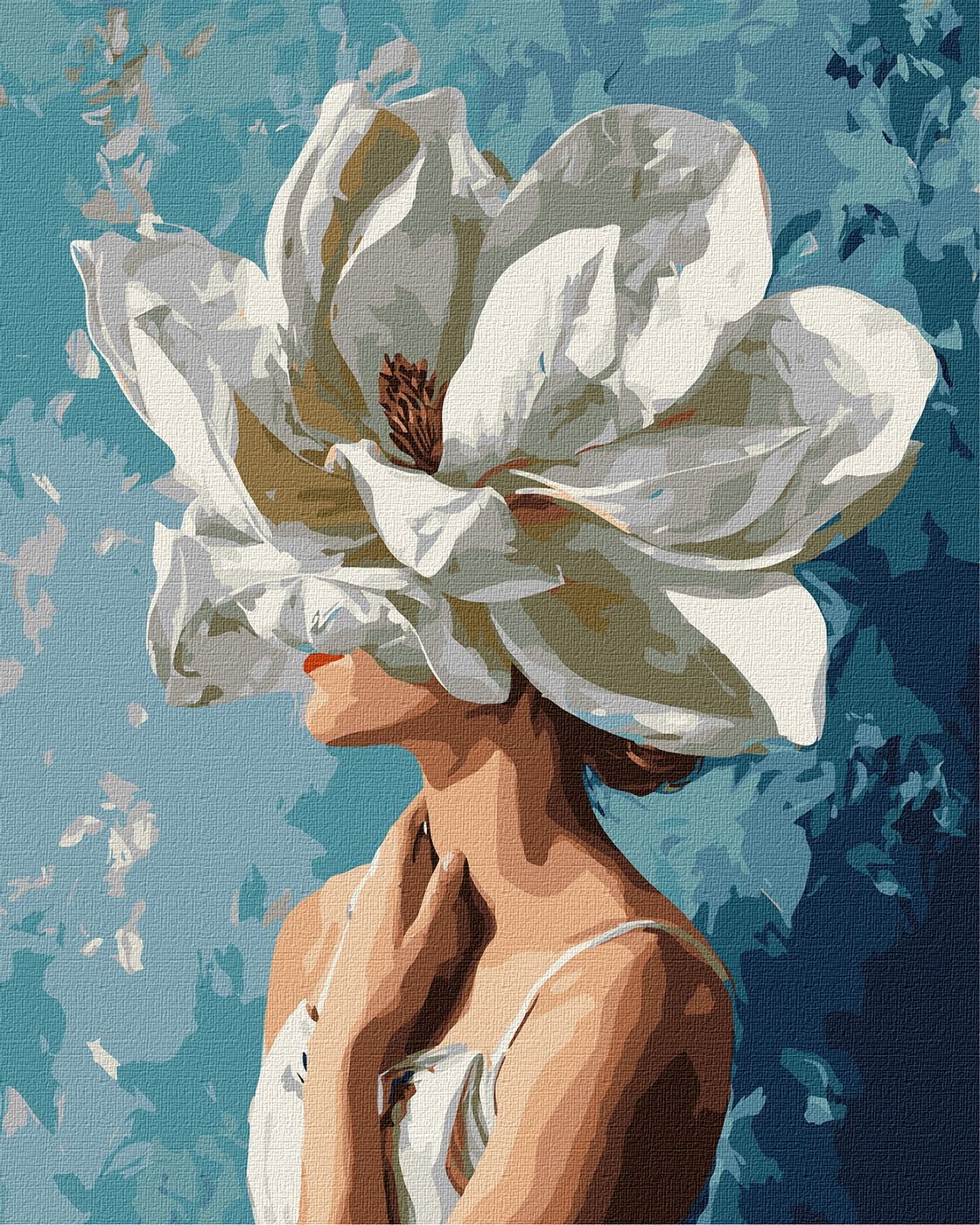 Painting by numbers "Ideyka" /KHO8738/ "Tenderness and mystery" 40*50 cm