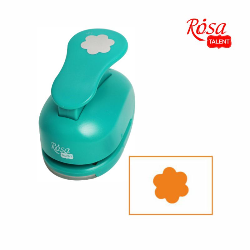 Shaped hole punch "ROSA Talent" /884/ 3.8 cm "Flower-1"