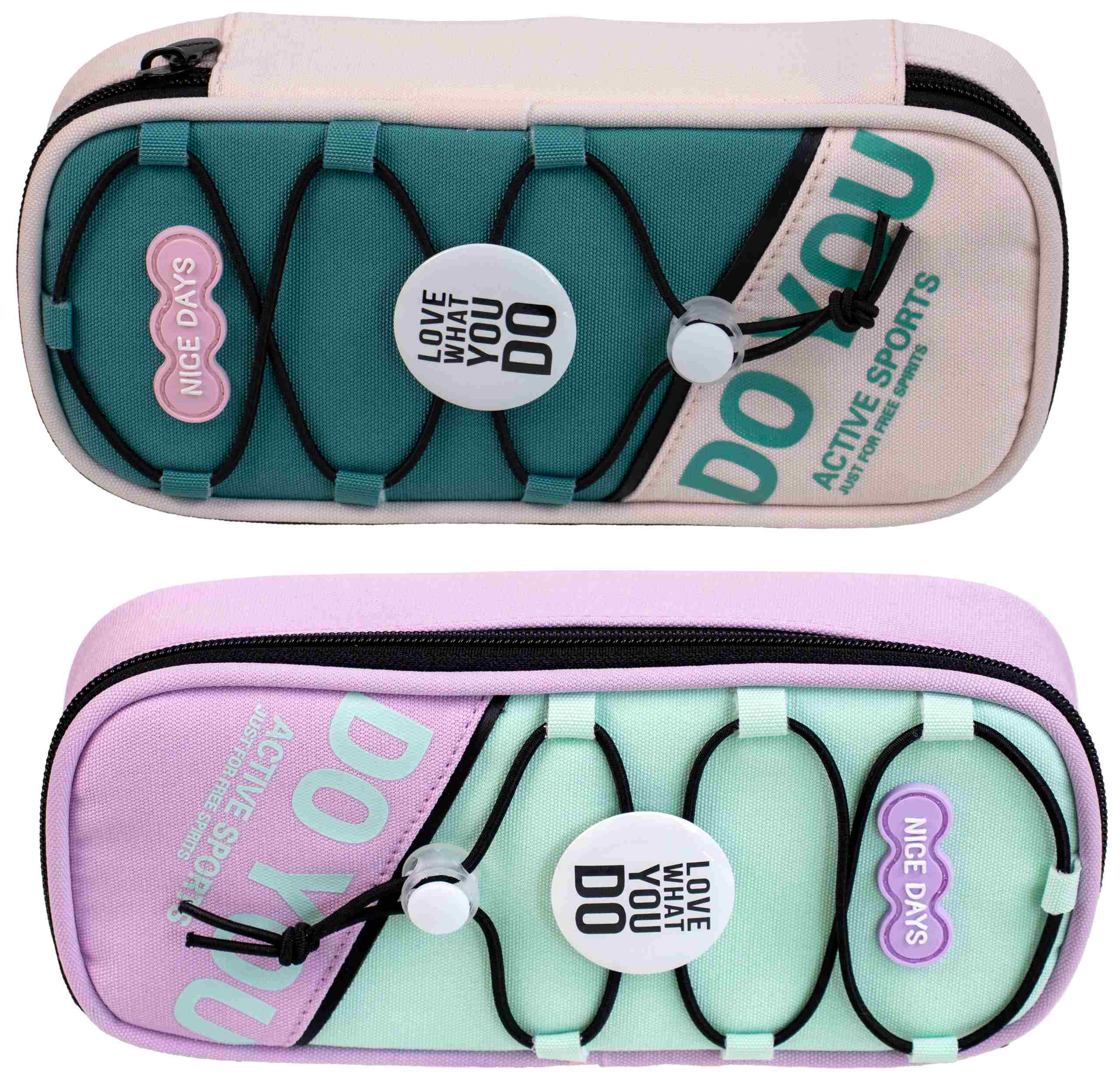 Pencil case "SAFARI" /26710S/ 1 compartment, 22x5.5x9.5 cm, mix (1/24/144)