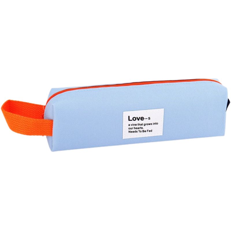 Pencil case "Bourgeois" /KJ4038/ Blue 21*4.5*6cm