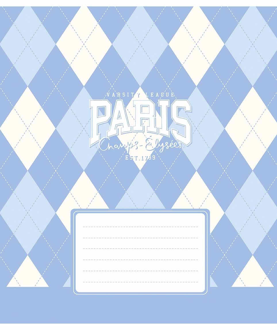 Student's notebook "Schoolboy" 24 sheets == /3339L/ "College time" VD varnish (25/200)
