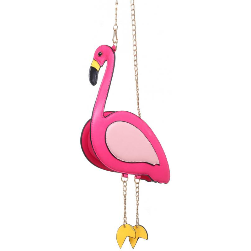 Children's leather bag /509/ "Flamingo" 20*26 cm.  (1/50)