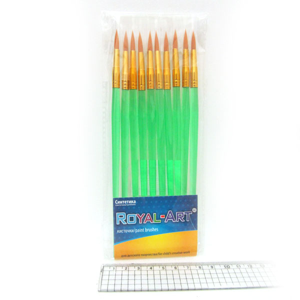 Round nylon brush "Royal-Art" No. 9, /7619RA/ (10/100/1600)