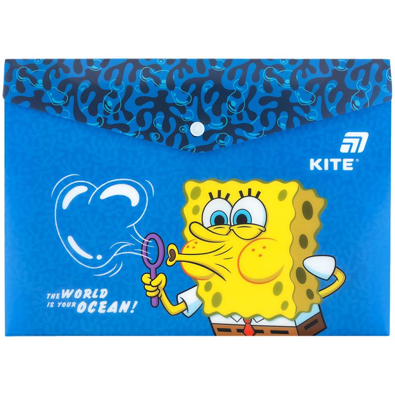 Button folder A4 "Kite" /SB25-244/ SpongeBob SquarePants (1/12)