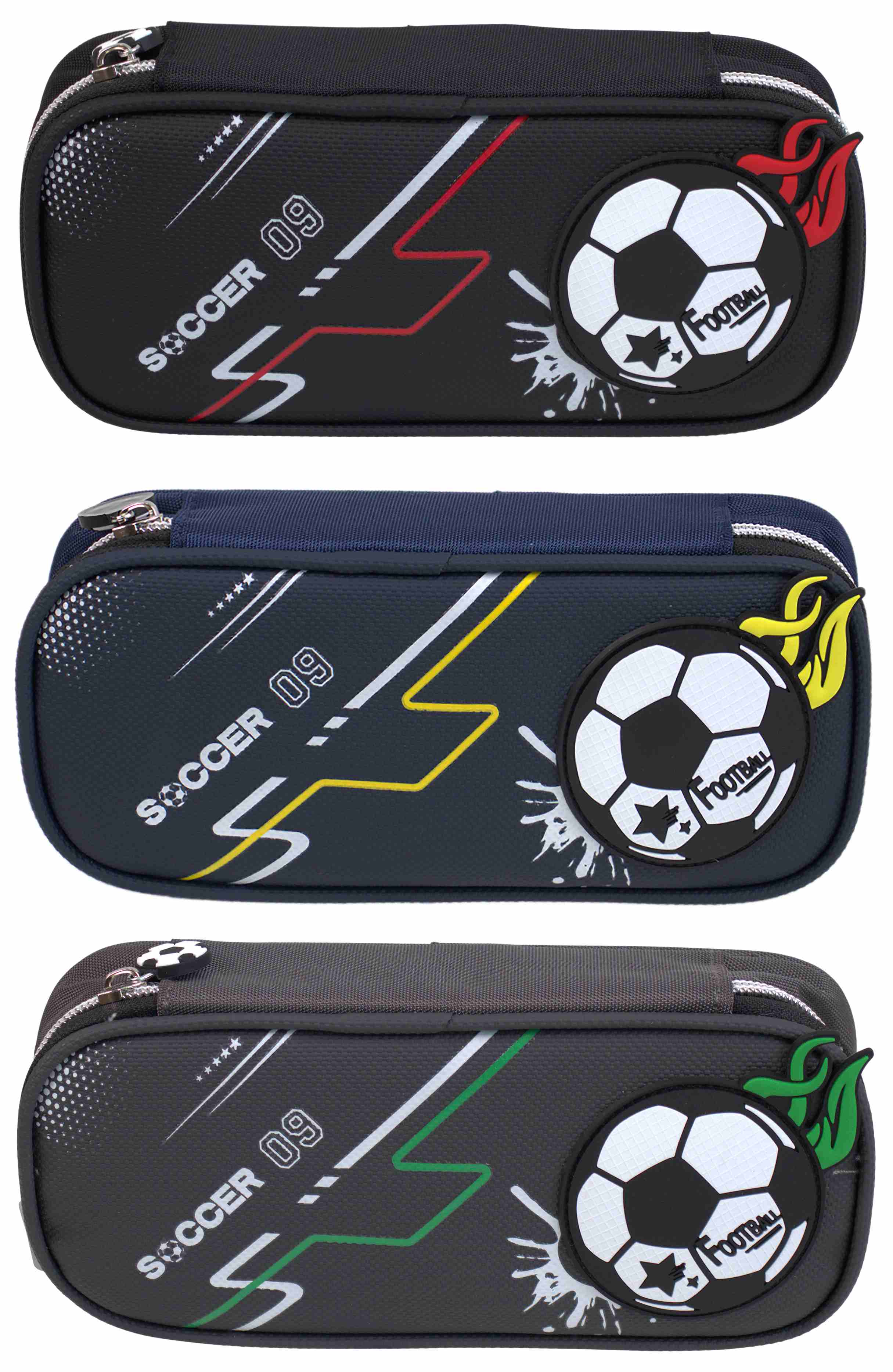Pencil case "SAFARI" /26766S/ 1 compartment, 22x6x9.5 cm, mix (1/24/144)
