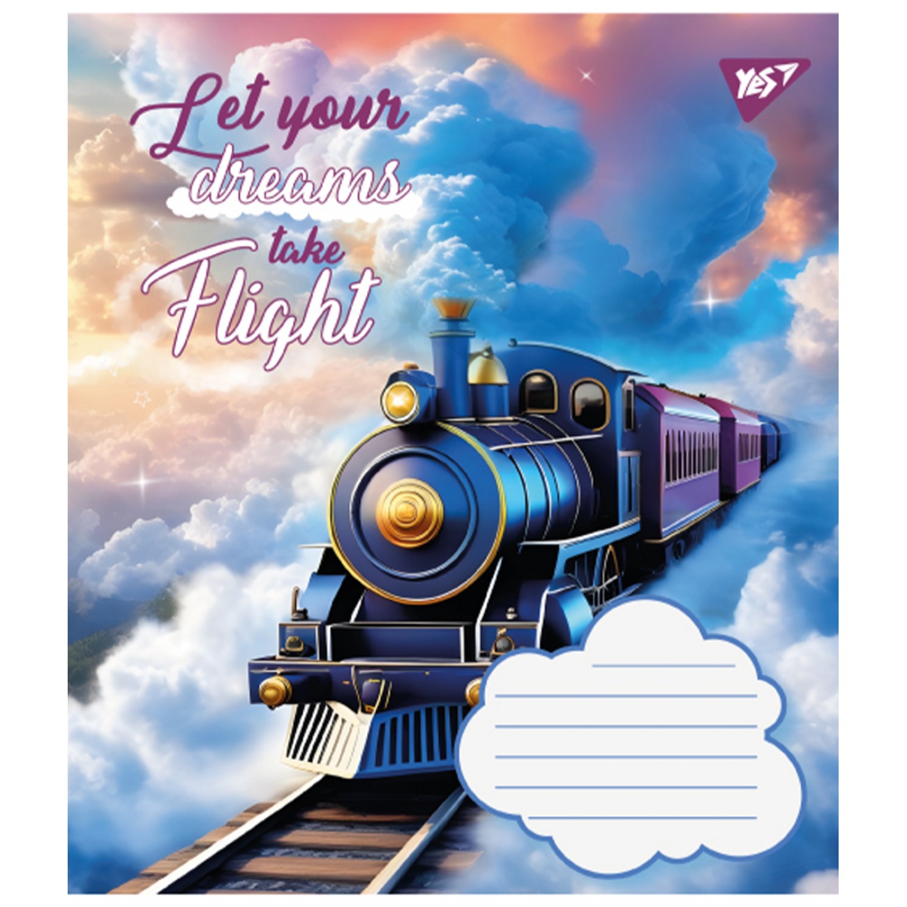 Зошит уч. "YES" 12арк.# /766919/ "Let your dreams" (25/500)