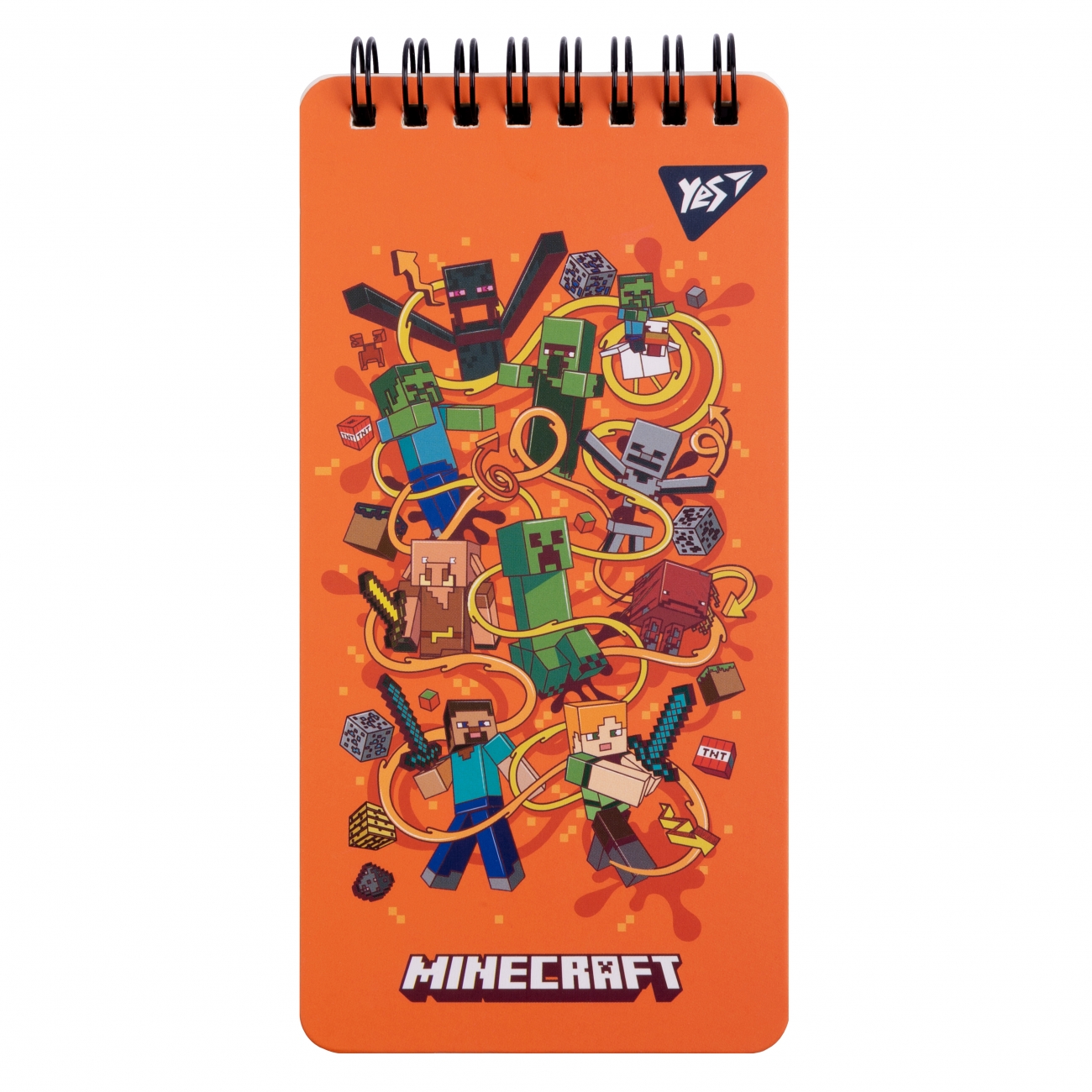 Notebook 80x160/60 double spiral "YES" /151765/ "Minecraft Alex" (1/30/60)