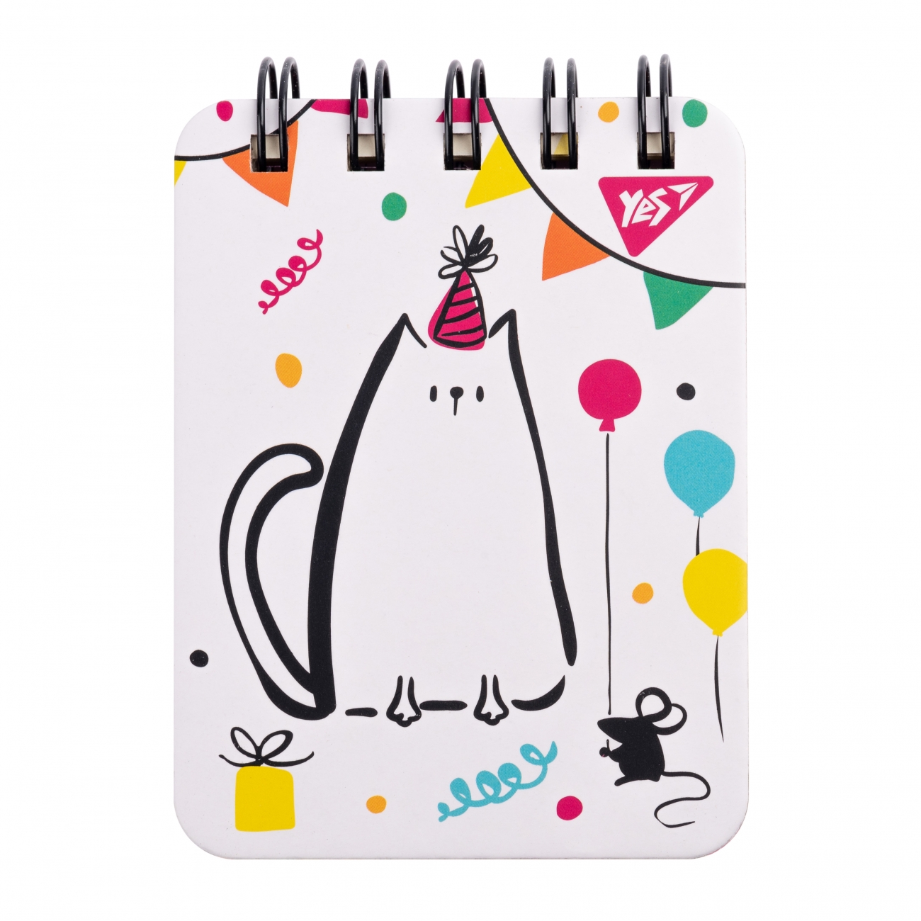 Notebook A7/100 == double spiral "YES" /681822/ "Sketch animal. Cat", layer. pocket (1/25/50)