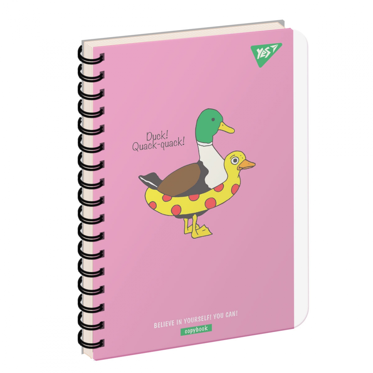 Notebook "YES" B6/144 4in1 /681896/ "Duck" (3/30)