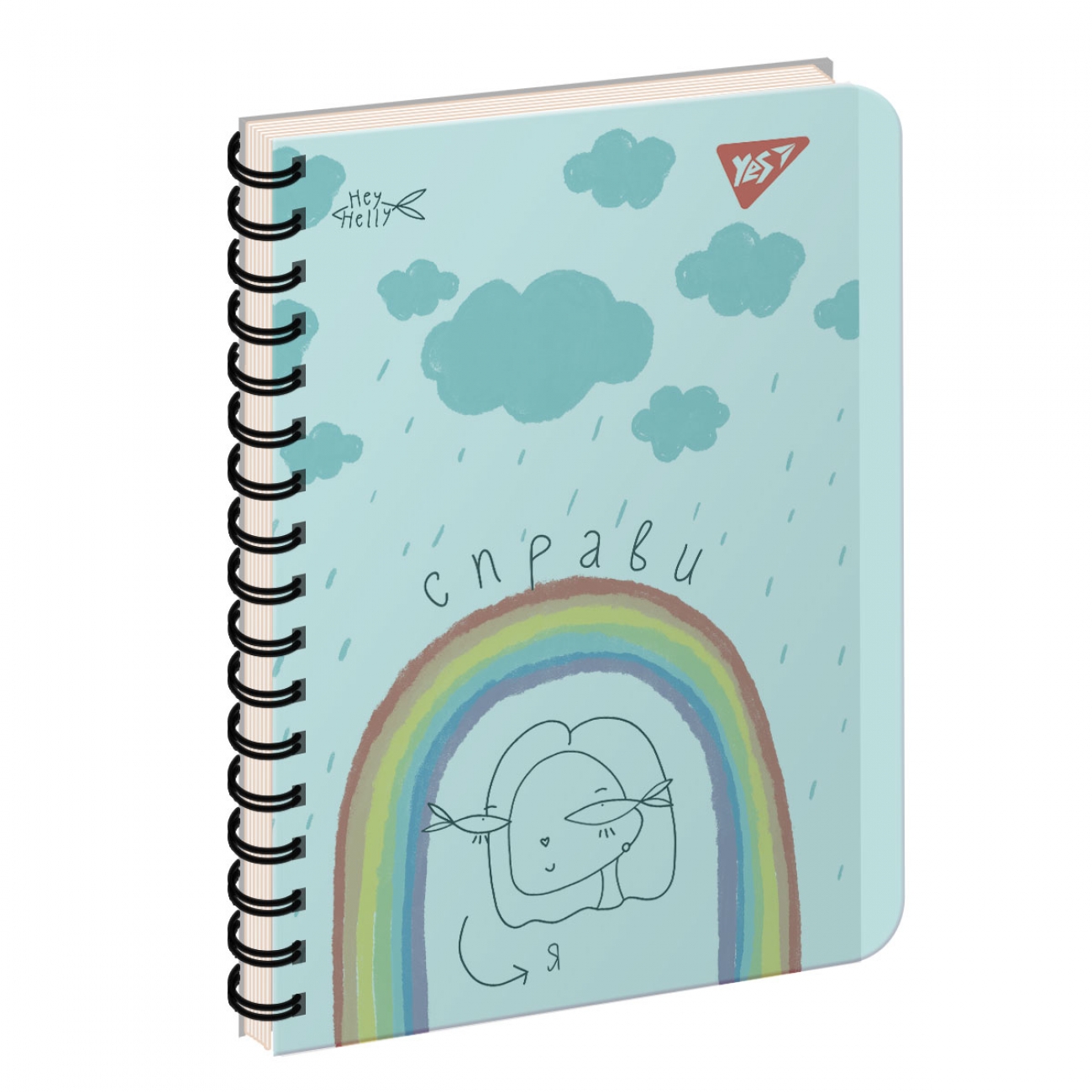 Notebook "YES" B6/144 4in1 /681909/ "Hey Helly" (3/30)