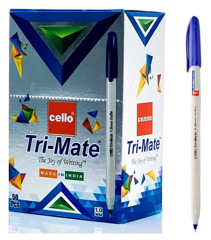 Ballpoint/oil pen CELLO /1779-BL/8069/ "Tri-MAXS" blue (50/1000)
