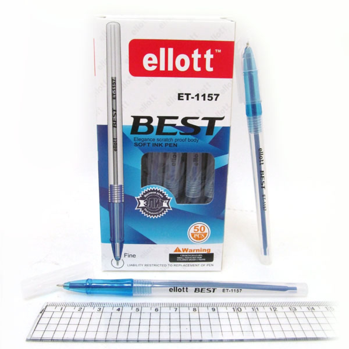 Oil pen "Ellott" /ET-1157/ "Best" blue (50/1000)