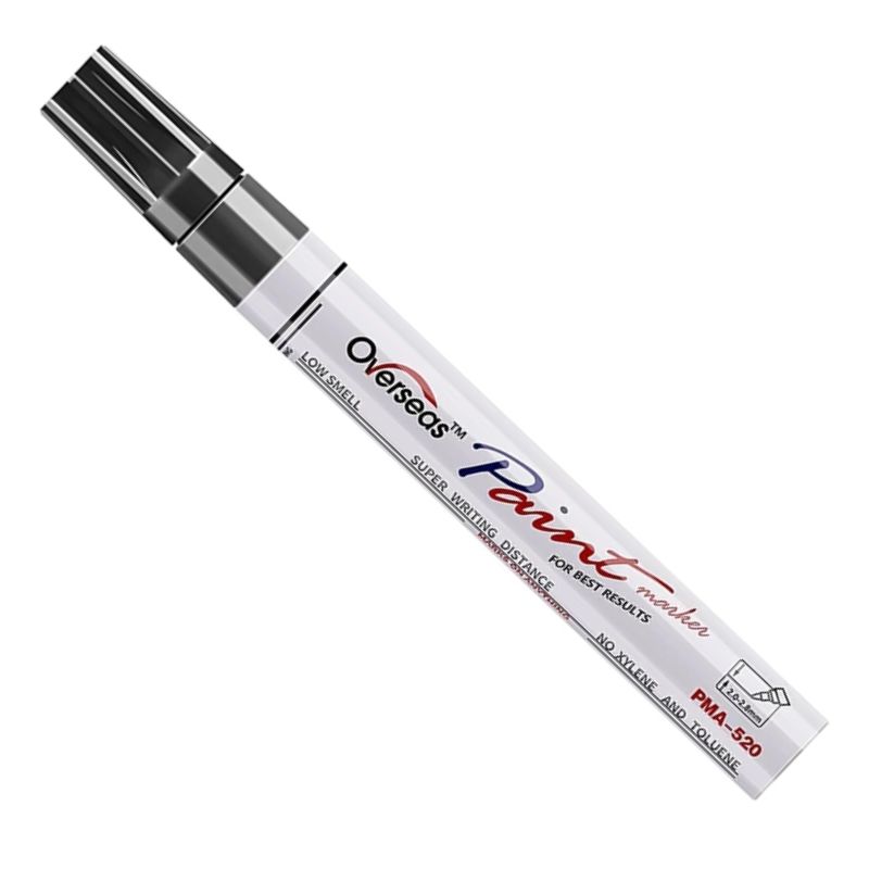 Marker paint "Overseas" /DSCN7501-BK/ black (12/144)