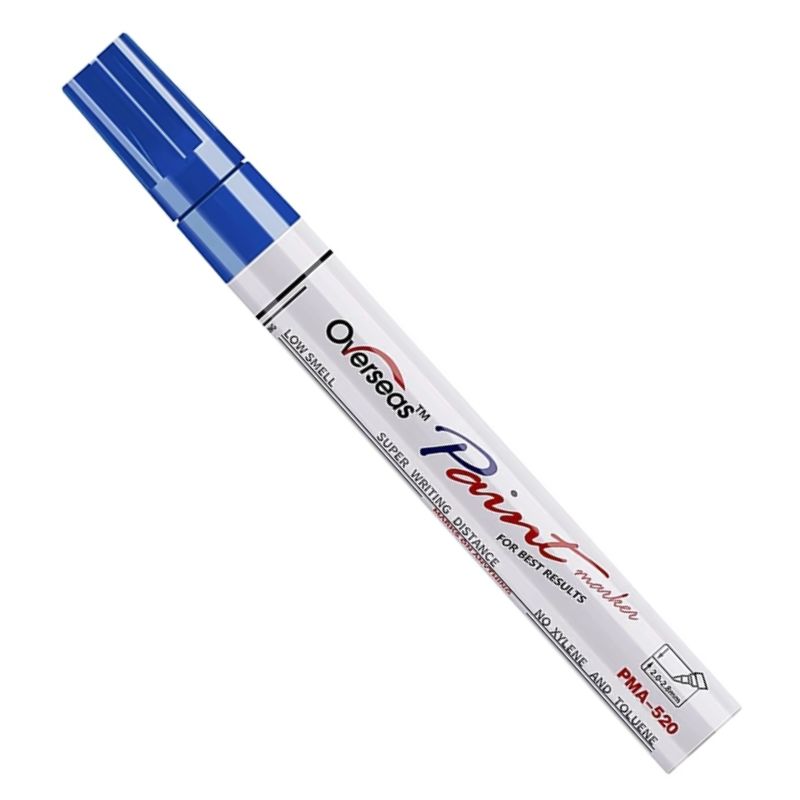 Marker paint "Overseas" /DSCN7501-BL/ blue (12/144)