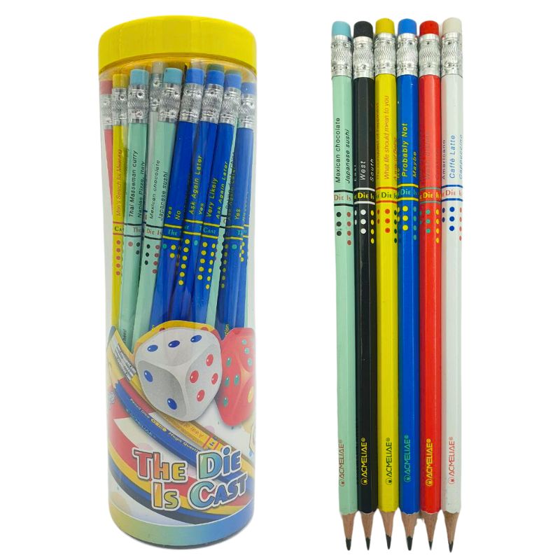 Pencil h/g "Acmeliae" /43100/ HB with eraser (48/1152)